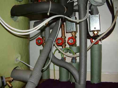 Lower pipework